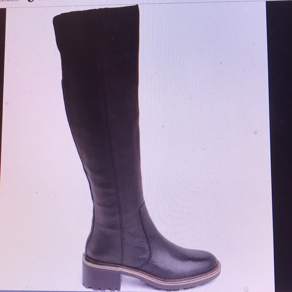 Brand New Vince Camuto "Kensilie" Over the Knee Riding Boot. Black. - Picture 4 of 7